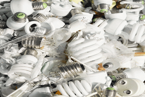 Lampu Pendar Limbah B3 - Setiap lampu pendar terdapat 5 milligram mercury